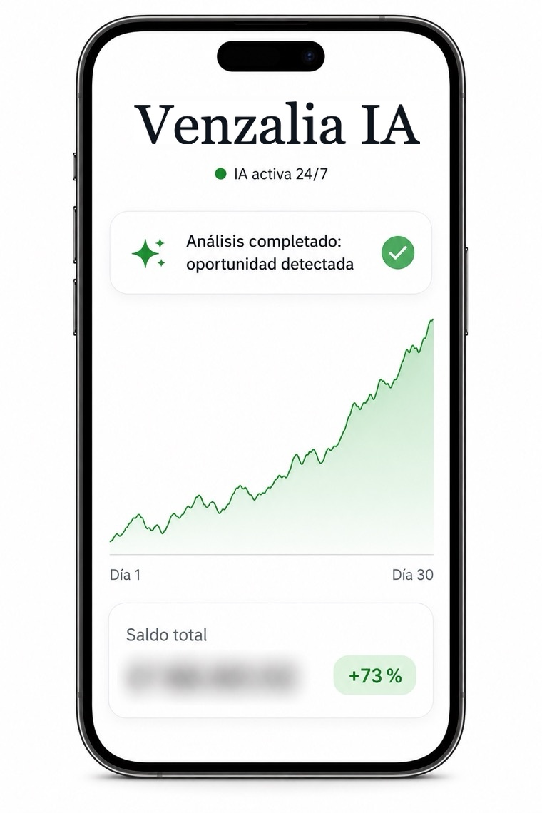 La aplicación Venzalia IA: análisis de la IA en tiempo real